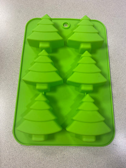 Molde de Silicon de arbol de navidad