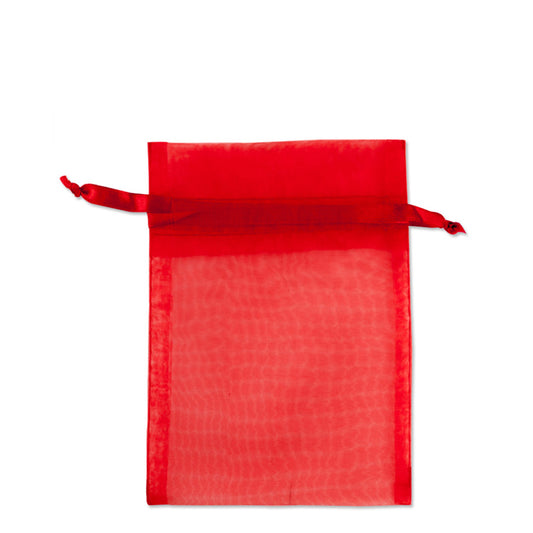 Organza Bag Bright Red (12PCS)