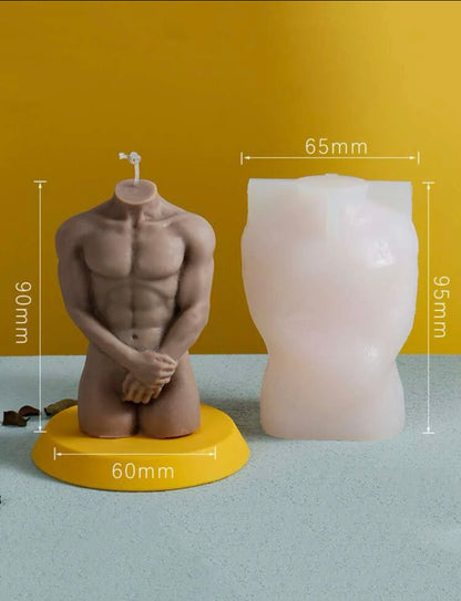 Molde Silicon cuerpo de Hombre