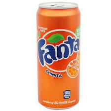Fanta Orange Soda 12 oz