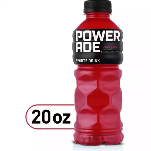 Powerade Fruit Punch 20 onz