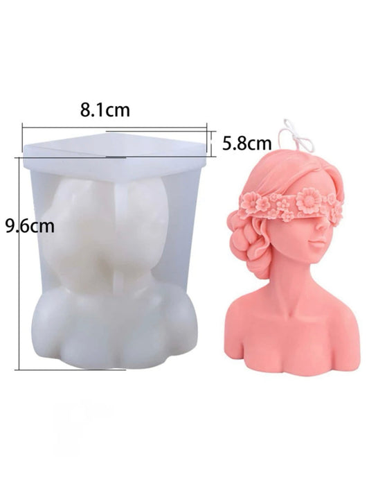 Molde Busto 3D Ninfa