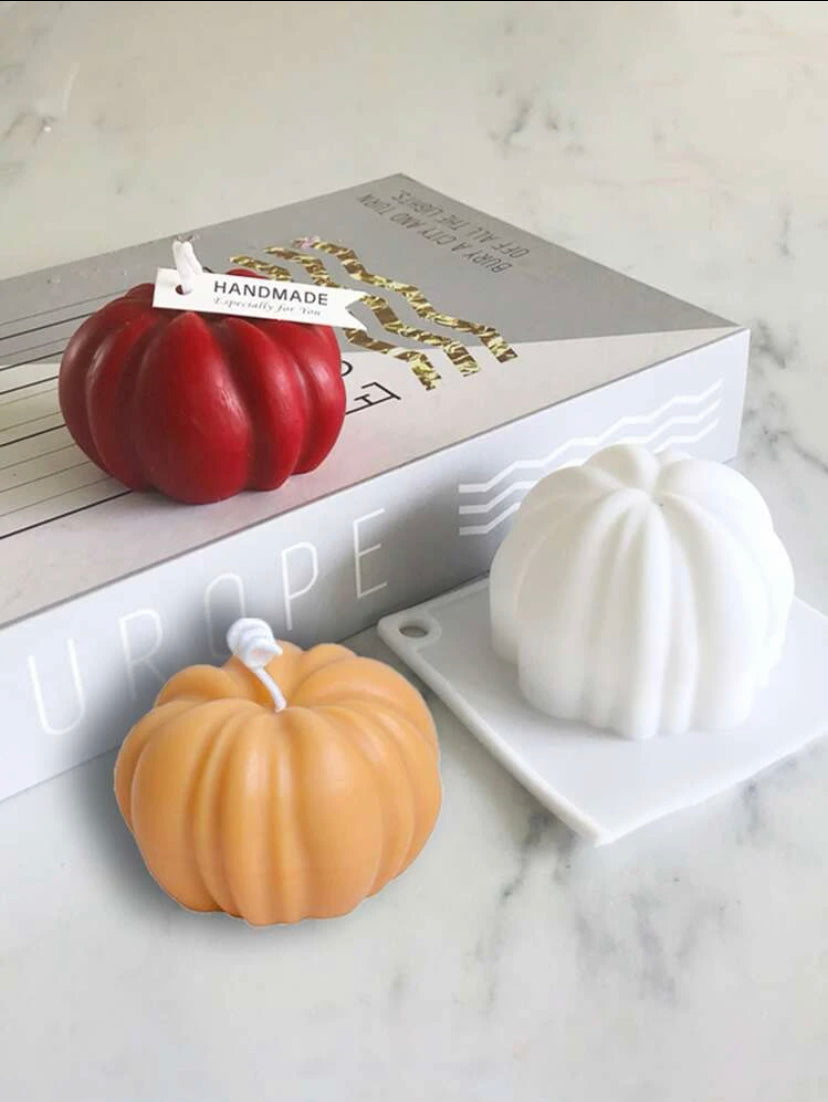 Molde en forma de calabaza 3D