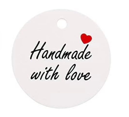 Handmade with Love Tag (100PCS)