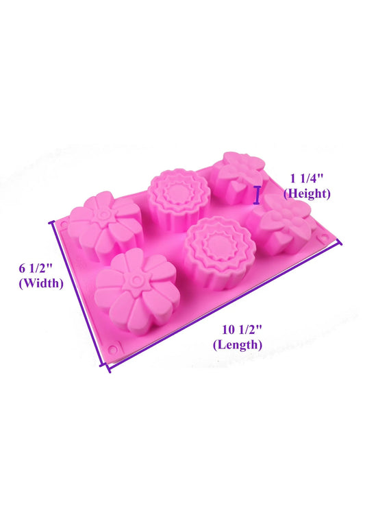 Flower Shaped Silicone Mold