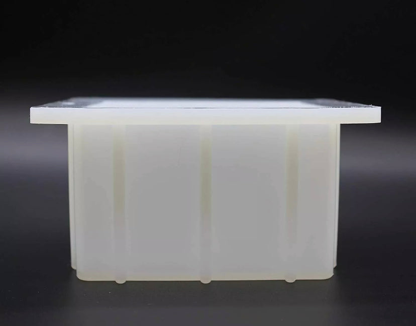 SMALL SQUARE SILICONE LOAF MOLD 4"