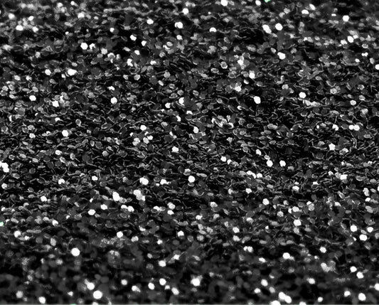 Jet Black Glitter 5 g