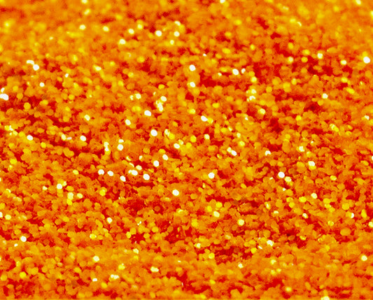 Marigold Yellow Glitter